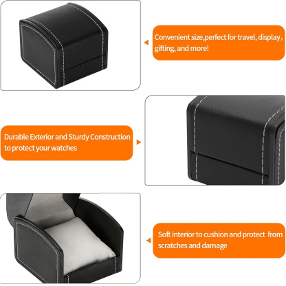 Classic Black Watch Gift Box – Perfect for Gifting and Collecting