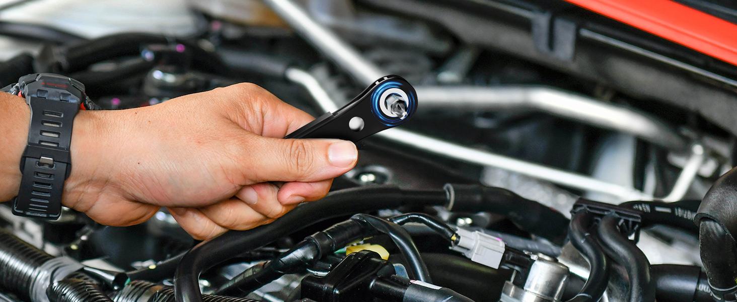 [1 Order=1 Free]Gifts for Men 22 in 1 Multifunction Screwdriver, 90 Degree Right Ratchet Screwdriver Set, Ratcheting Pocket Screwdriver Gifts for Men, Household Repair Tool Kit for Furniture, Father's Day& Birthday Gifts for Men Dad