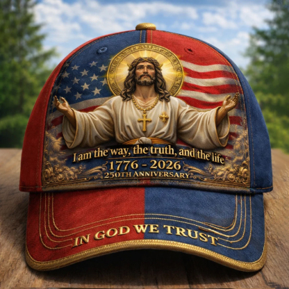 US 250th Anniversary Retro Art Print Hat