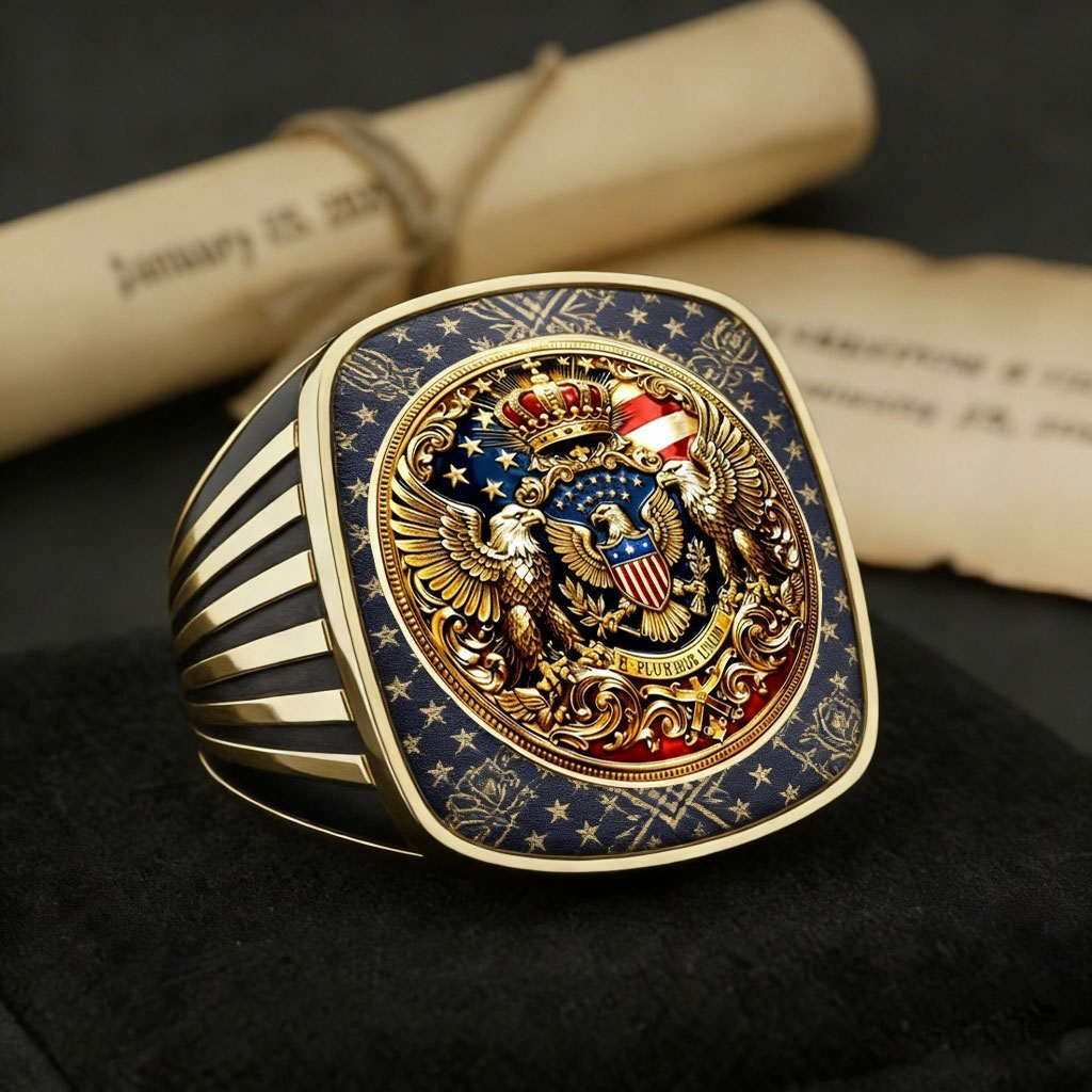 1776-2026 America Jubilee Ring