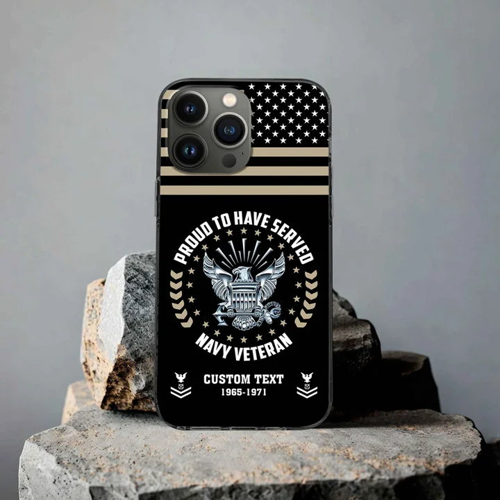 High-end custom US Navy Made Mobile Phone Case