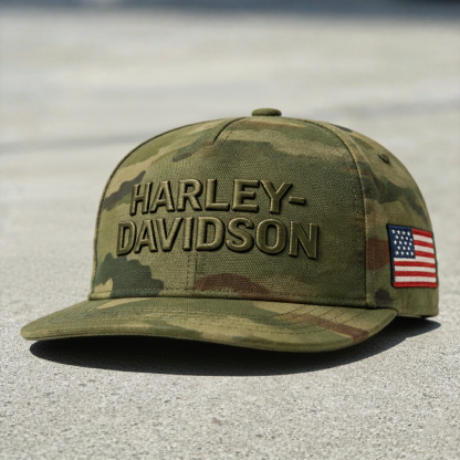 Harley-style Motorcycle Cap