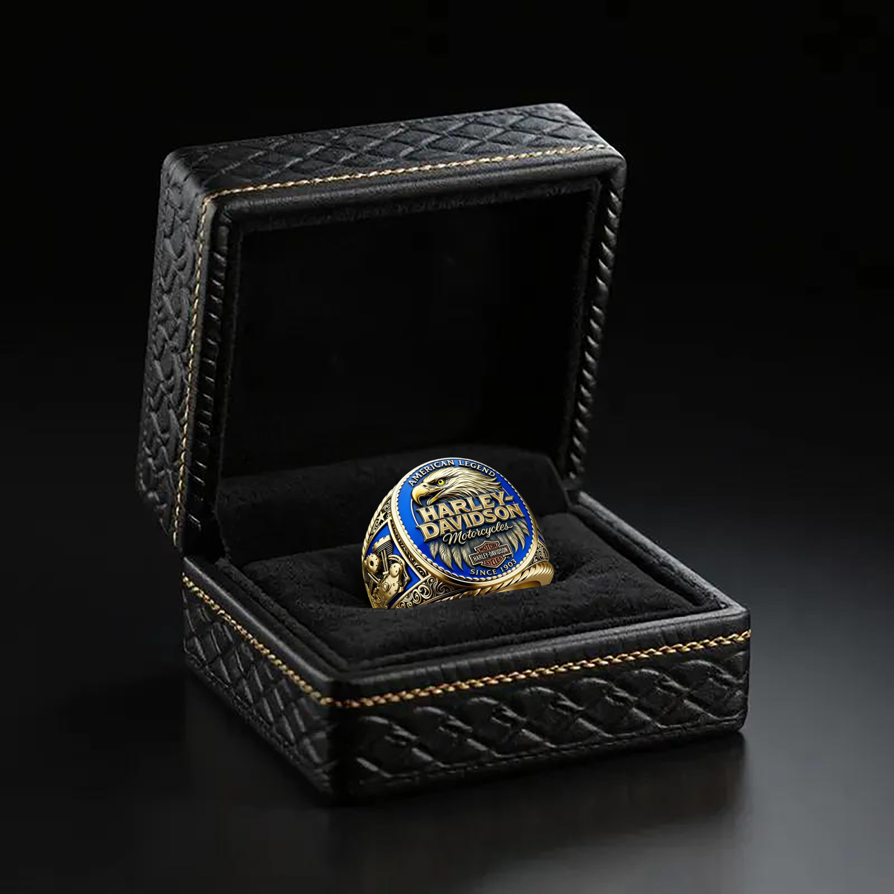 Rugged Biker Ring