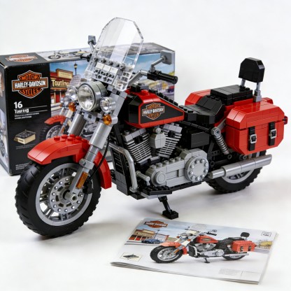 Harley-Davidson motorcycle building blocks