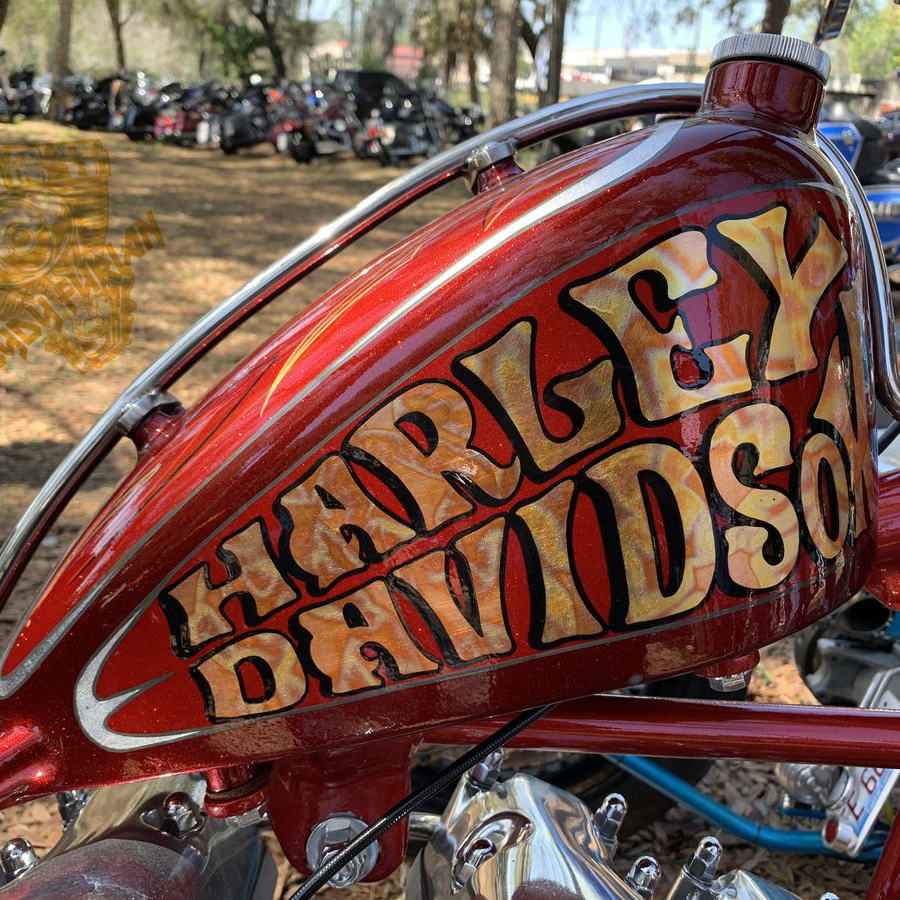 motorcycle gas tank decal 