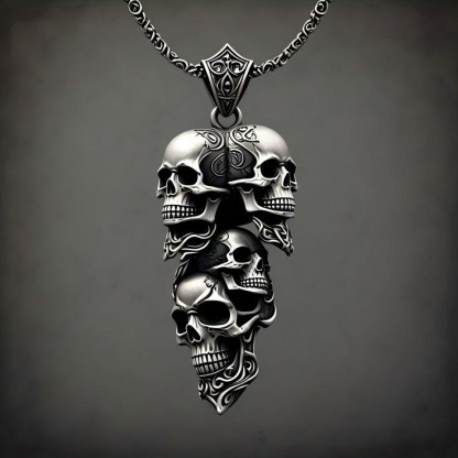 Dark Style  Pendant Necklace