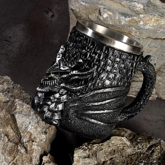 Medieval Dragon Beer Mug