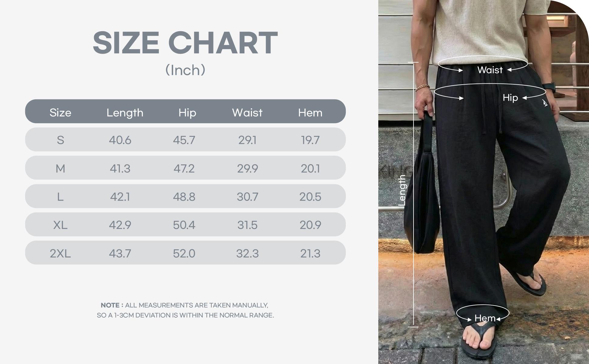 CAONAT Men's Linen-Rayon Blend Soft Fabric Menswear Pants - Plain, Loose-Fitting, Lightweight Summer Trousers with Adjustable Drawstring Elastic Waist, Breathable Wide-Leg Cut Casual Pants for Beach Wear,summervibes