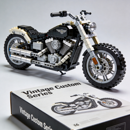 Harley-Davidson motorcycle building blocks