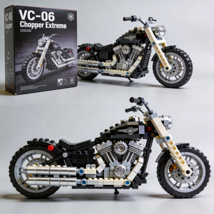 Harley-Davidson motorcycle building blocks