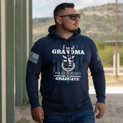 Police Academy Shirts Proud Grandma of New Cop Graduate