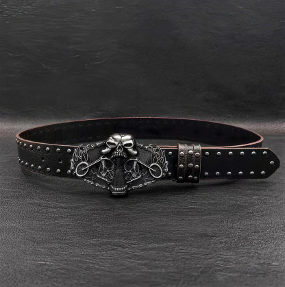 Hard-shell Motorcycle Belt - For Riding & Decoration