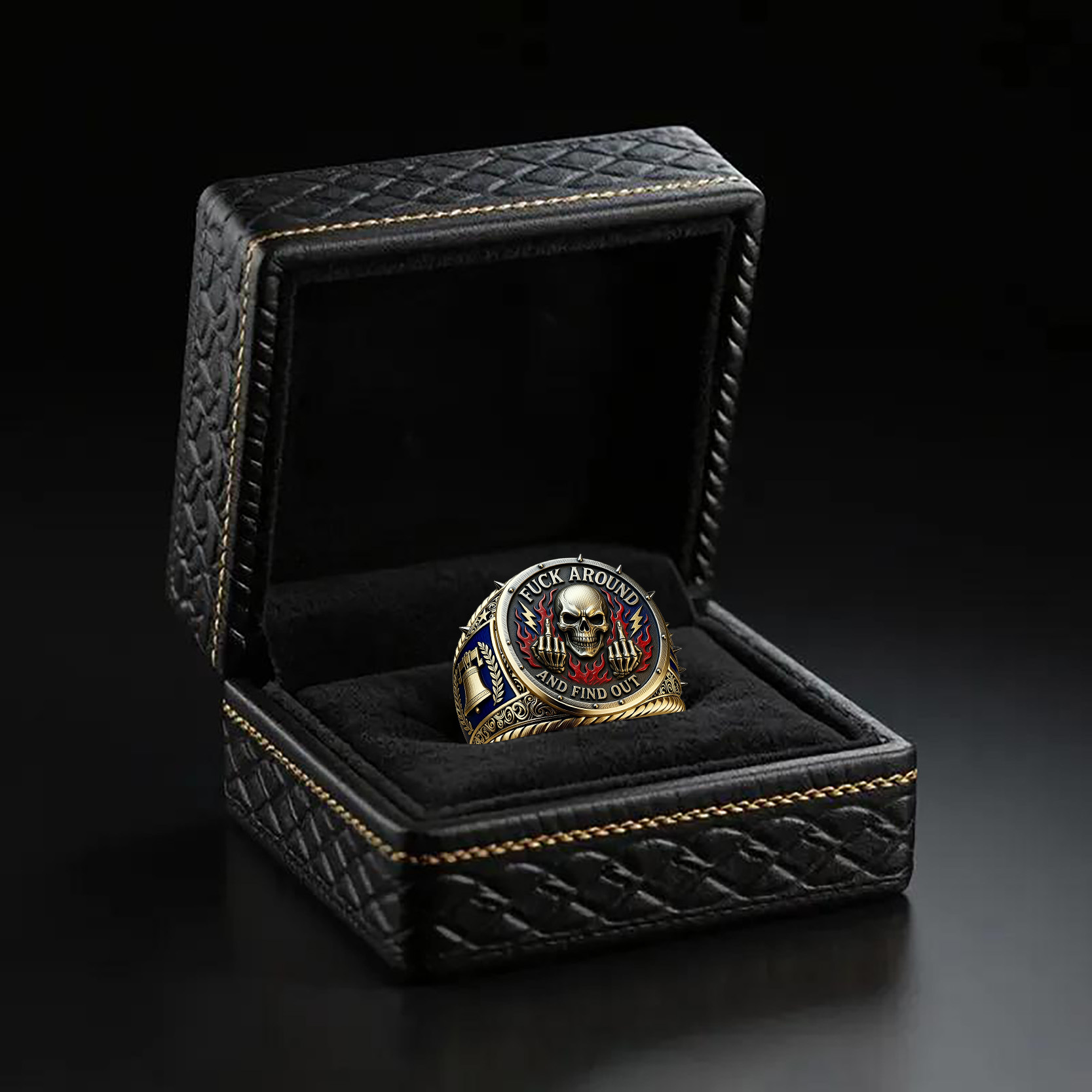 Old Fuckers Club �C Lifetime Member Ring
