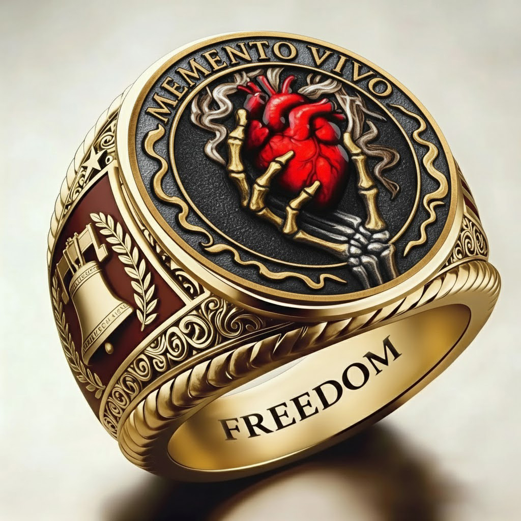 Steampunk Mechanical Gear Industrial Motorcycle Style Signet Ring