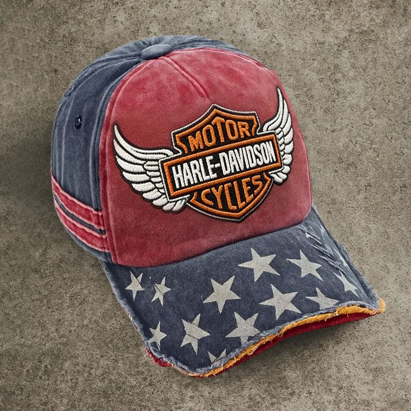 Biker Style Baseball Cap