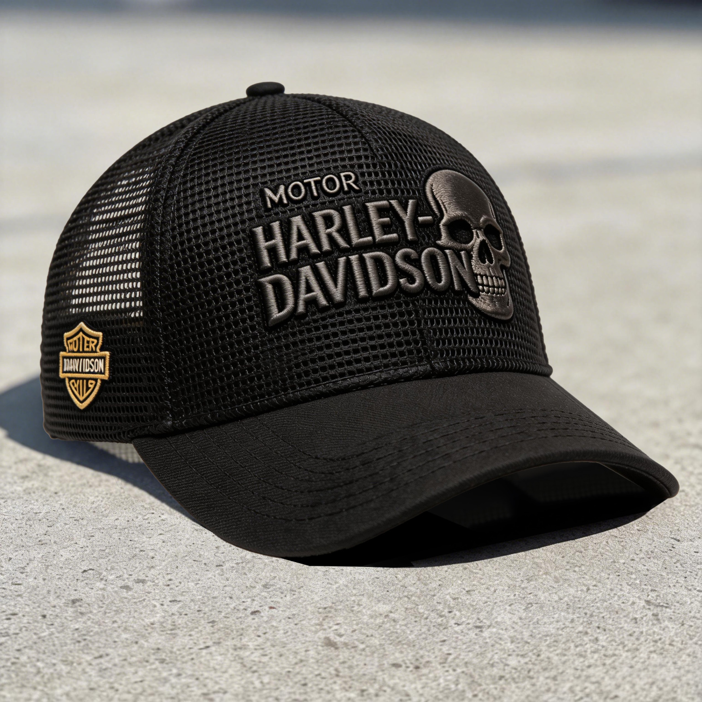 Harley-style Motorcycle Cap