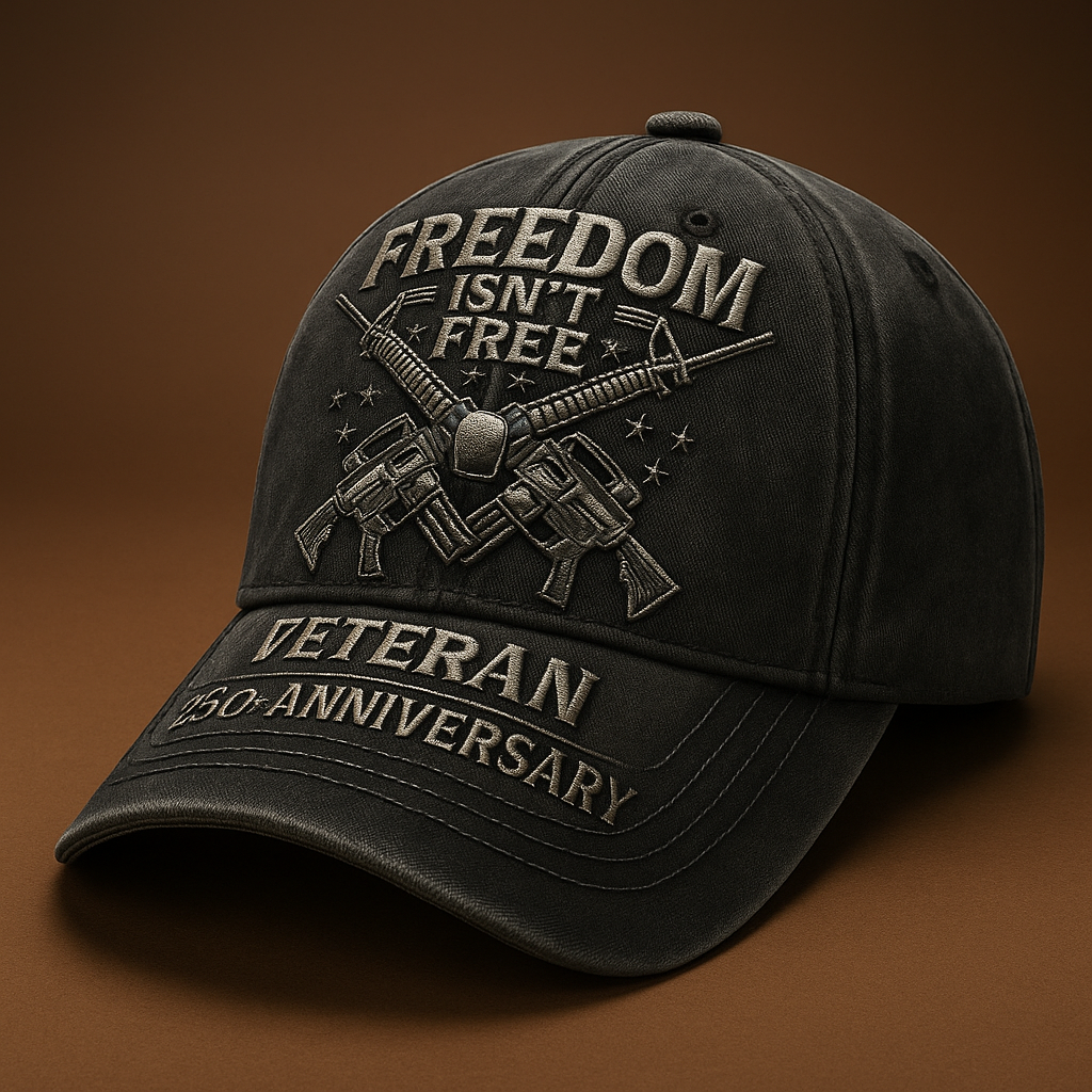Freedom Isn't Free – 250th Anniversary Commemorative Cap