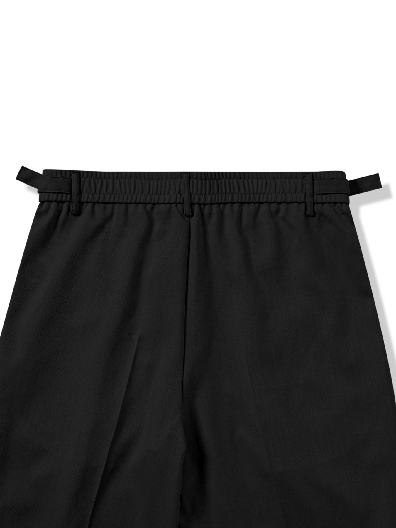 Men's Business Button Fly Elastic Waist Pants, Woven Fabric, All-Season Wear, Casual Fitted Pants with Pockets, Casual Fit Bottoms Men's Business Button Fly Elastic Waist Pants, Woven Fabric, All-Season Wear, Casual Fitted Pants with Pockets, Casual Fit Bottoms