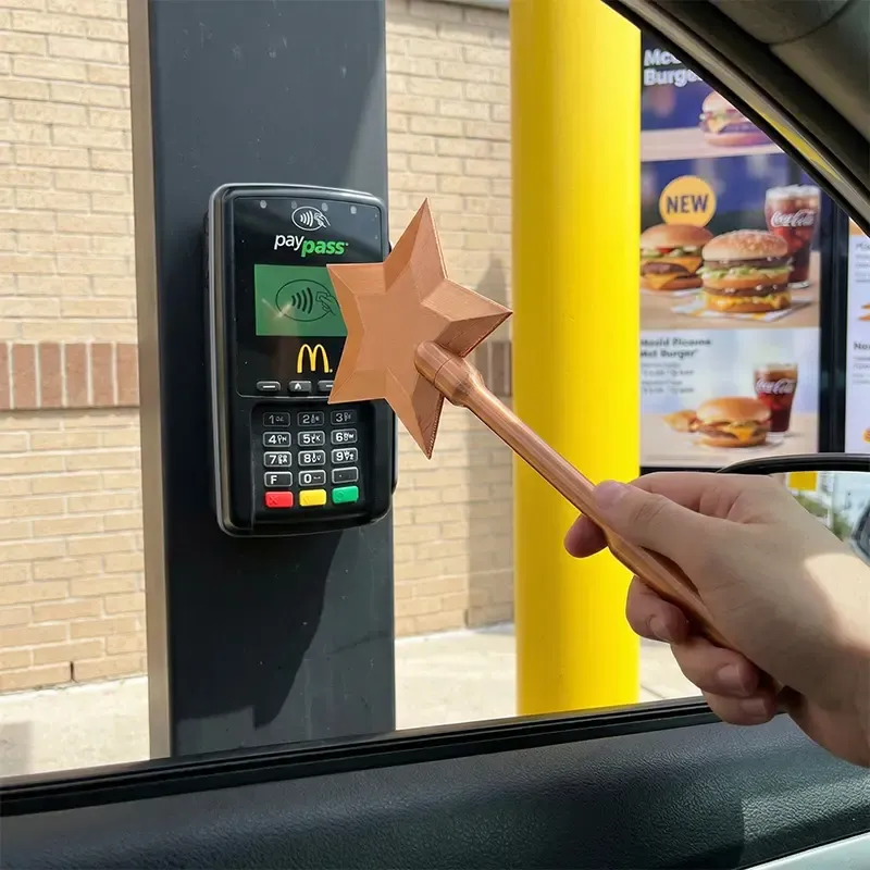 Magic Payment Wand - 3D Printed Star Shaped Wand