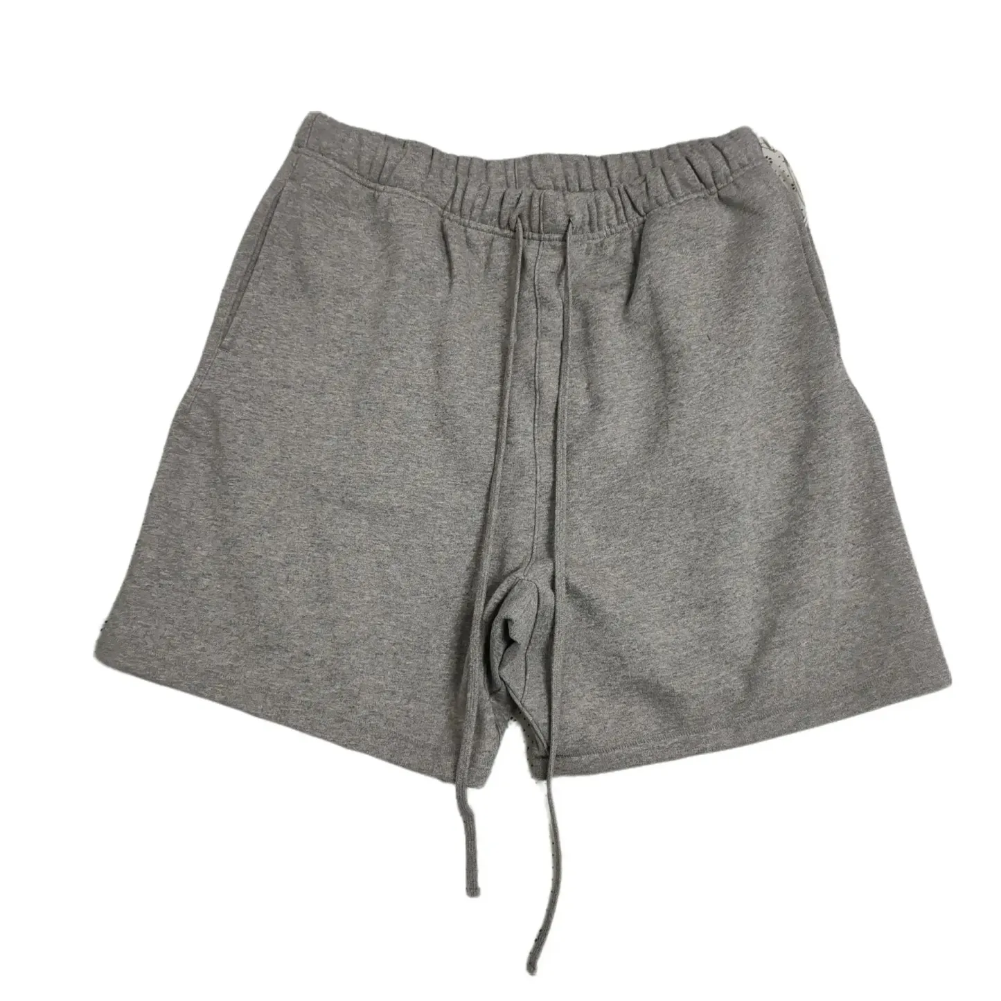 Sweatshort Dark Grey with logo - Casual Versatile Dark Grey Sweatshort for Everyday Wear Menswear Man Tropical Techwear Beige Plain tiktok shop
