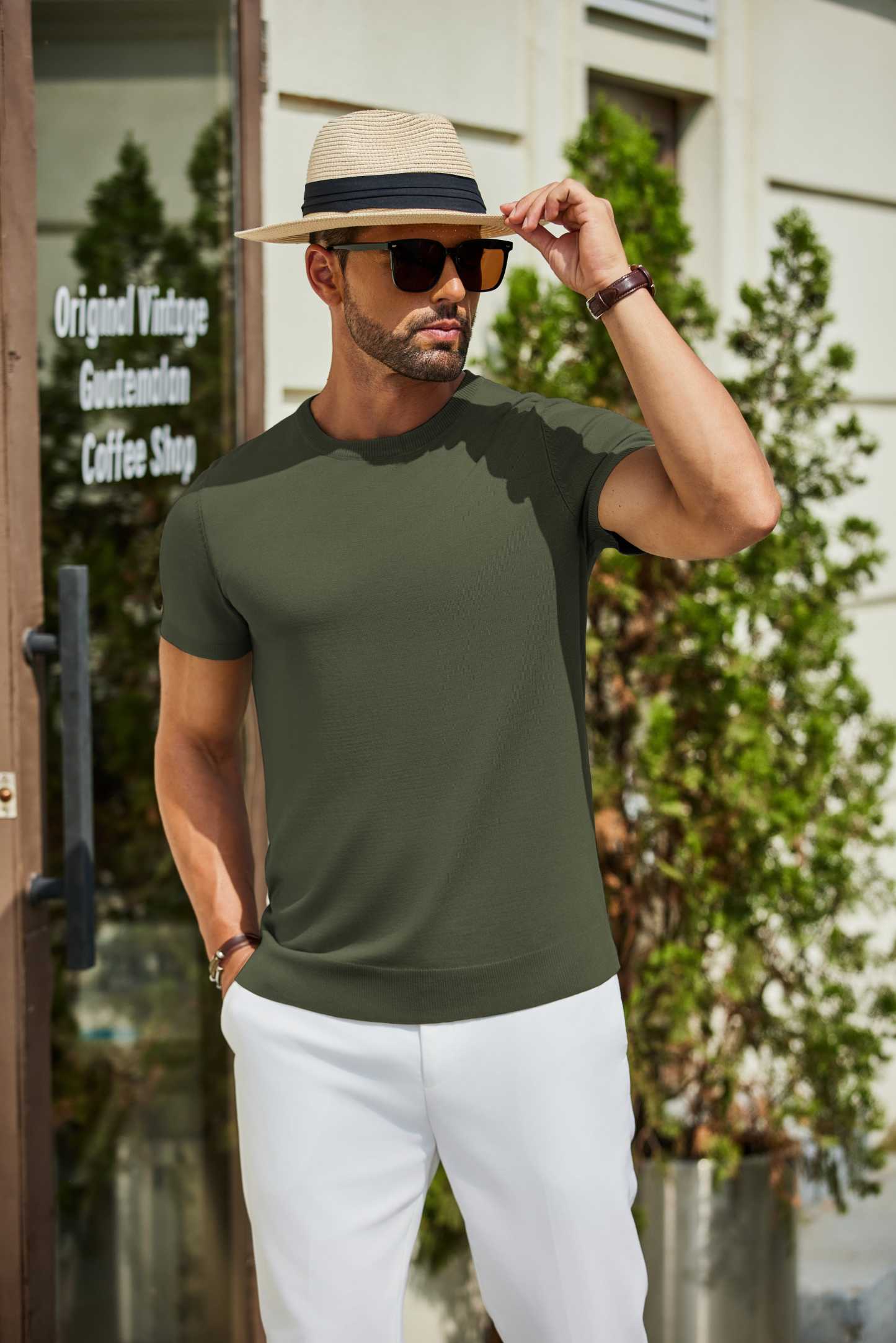 Casual Basic Knit T-Shirt