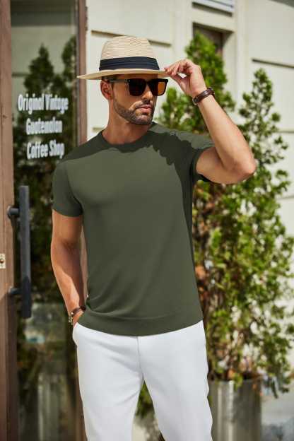 Casual Basic Knit T-Shirt