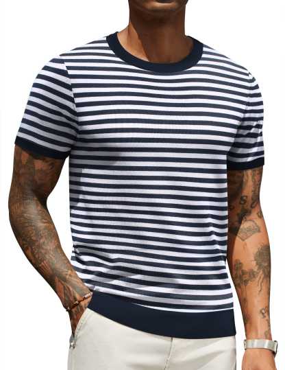 Casual Basic Knit T-Shirt