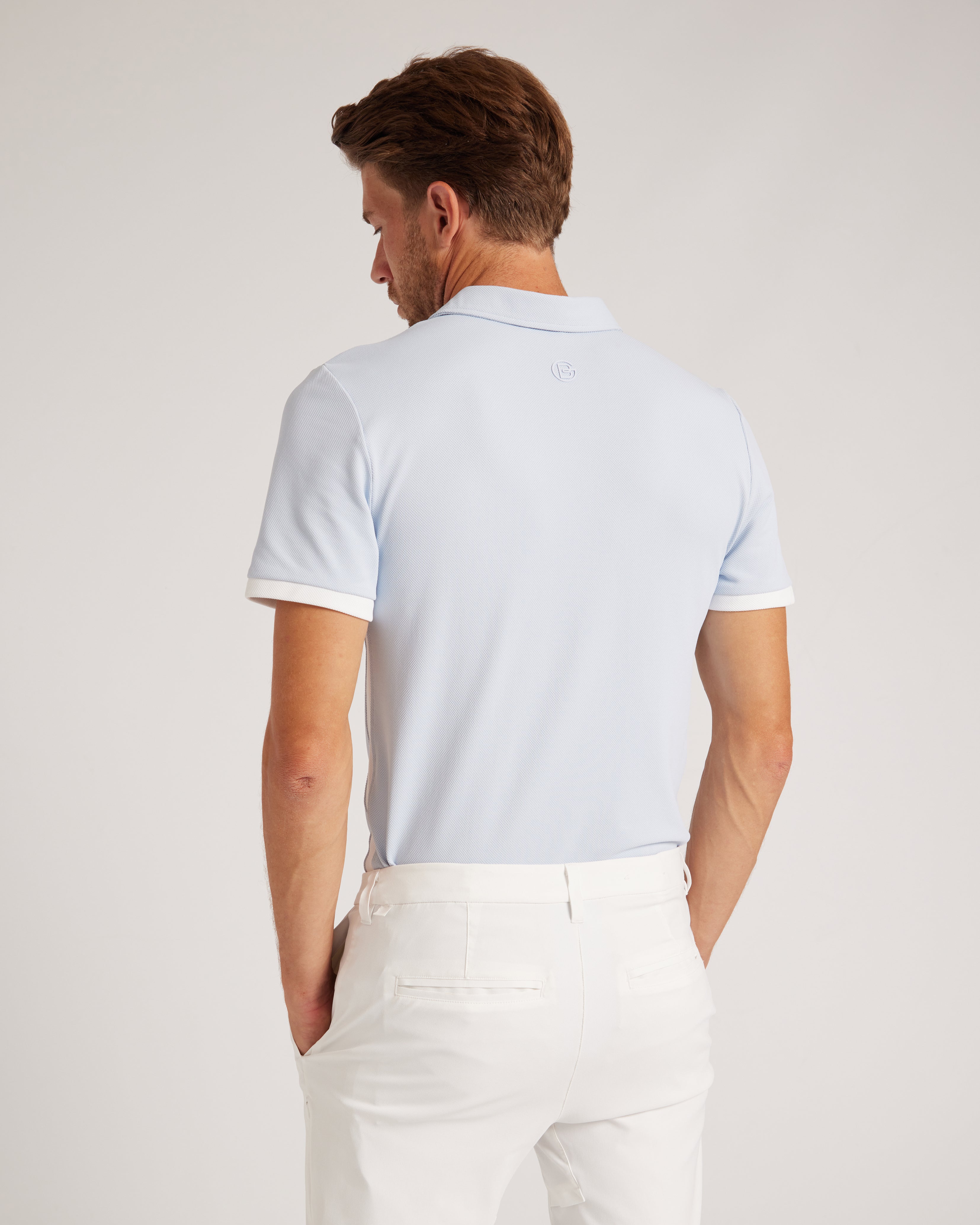 Contour Polo - Dusty Blue