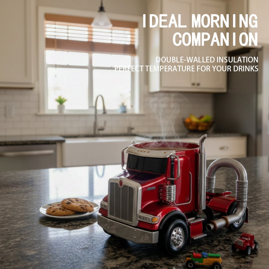 ⚡✨Ultimate Truck Mug | A Dream Gift for Truck & Motorcycle Lovers