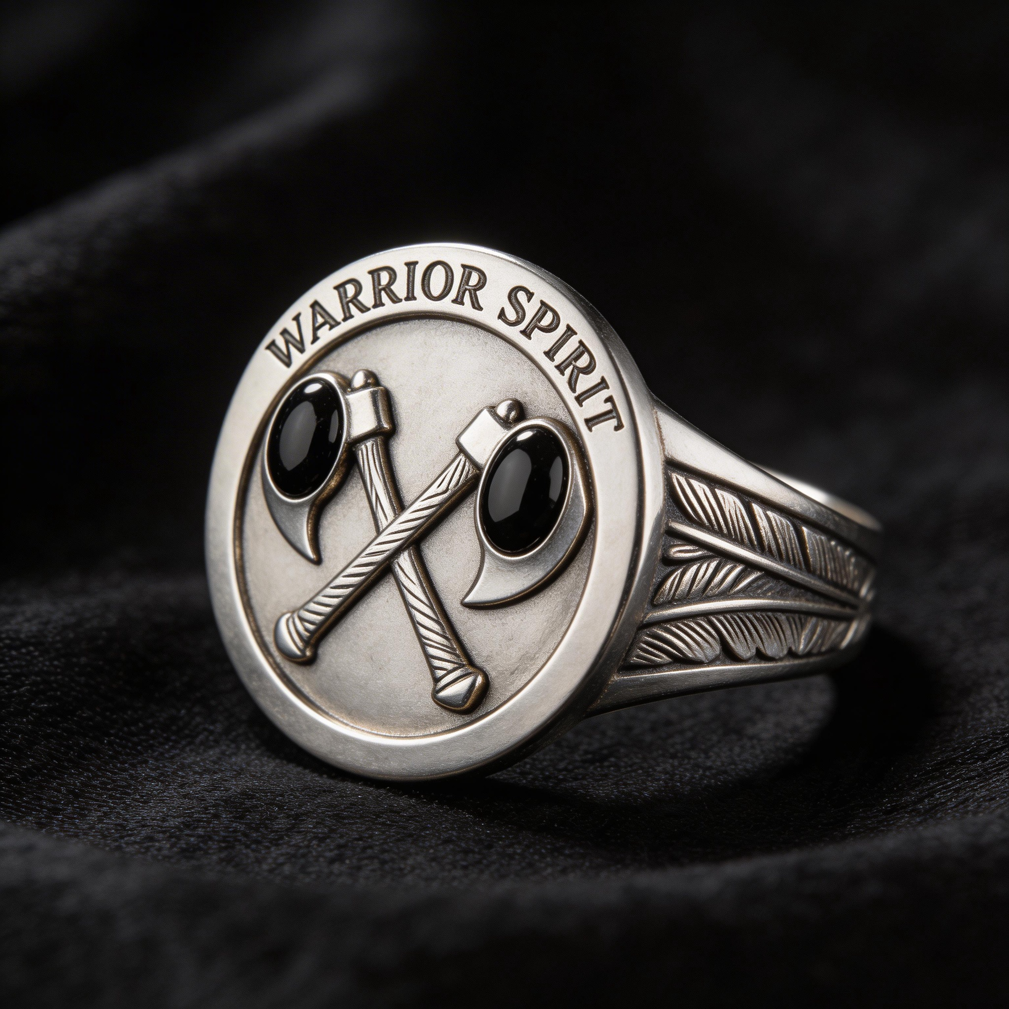 Retro Punk Harley-style Motorcycle Rider Ring