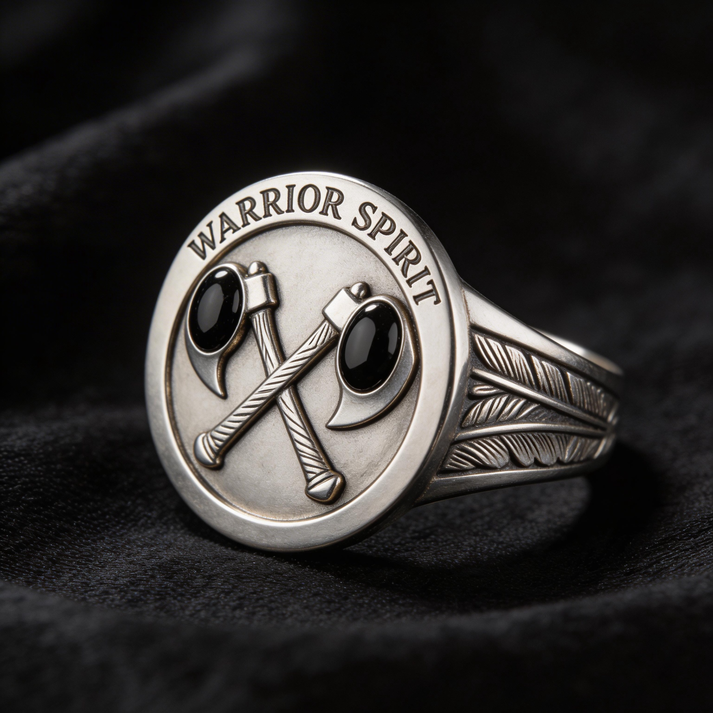 Retro Punk Harley-style Motorcycle Rider Ring