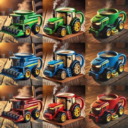 Automotive-Themed Mug – Perfect for Car Enthusiasts, Unique Design Coffee Cup