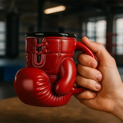 Boxing Glove Mug – Fitness Boxing Handwrap Cup for Boxing Enthusiasts