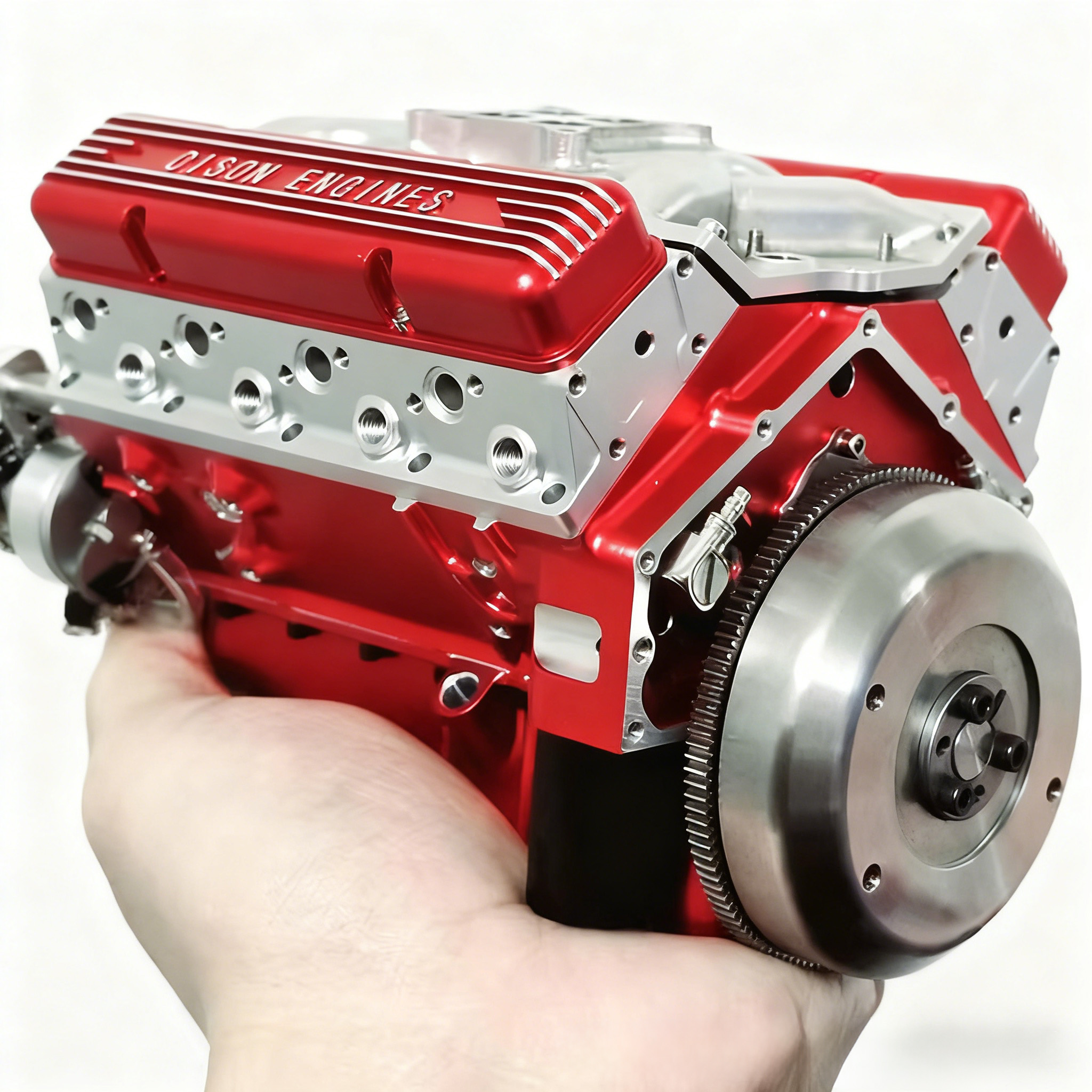 V8 Engine Resin Craft Sculpture Kit – Gasoline Overhead Valve Engine Model Decor