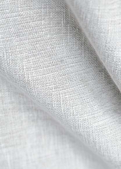 Linen Casual Elastic Pants - White