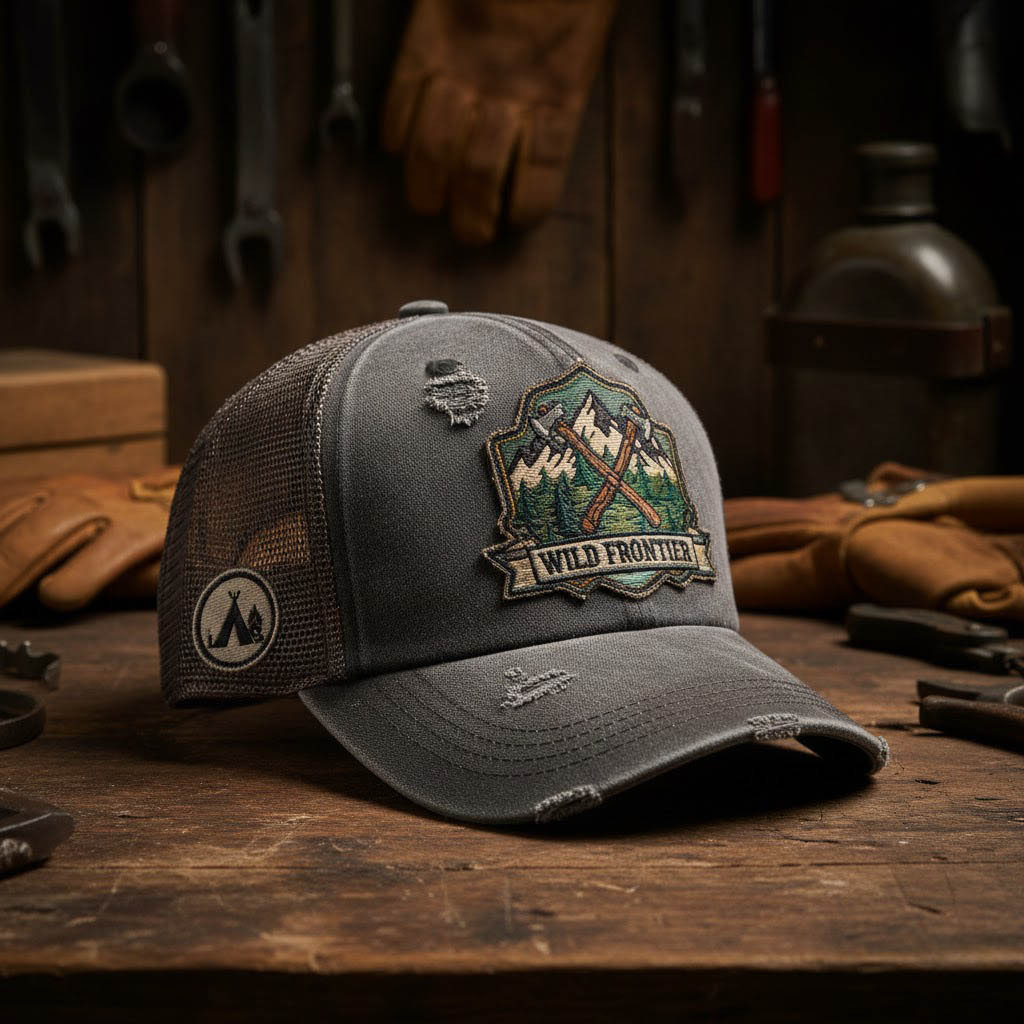 Biker Style Baseball Cap