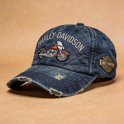 Biker Style Baseball Cap