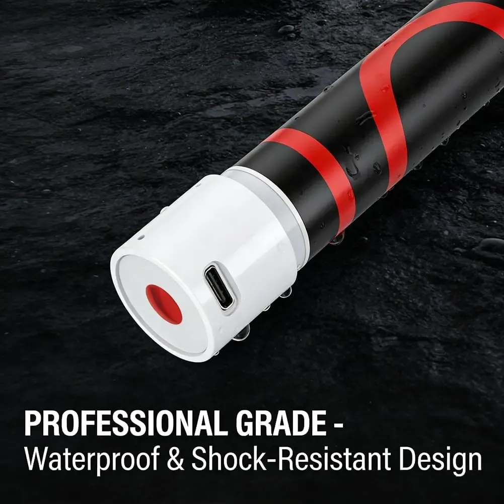 Bendable LED Flashlight Stick - 31" Flexible Design, 7-Hour Long Battery Life, High Lumens for Off-Road, Garage Mechanics, and Hard-to-Reach Areas Like Engine Bays