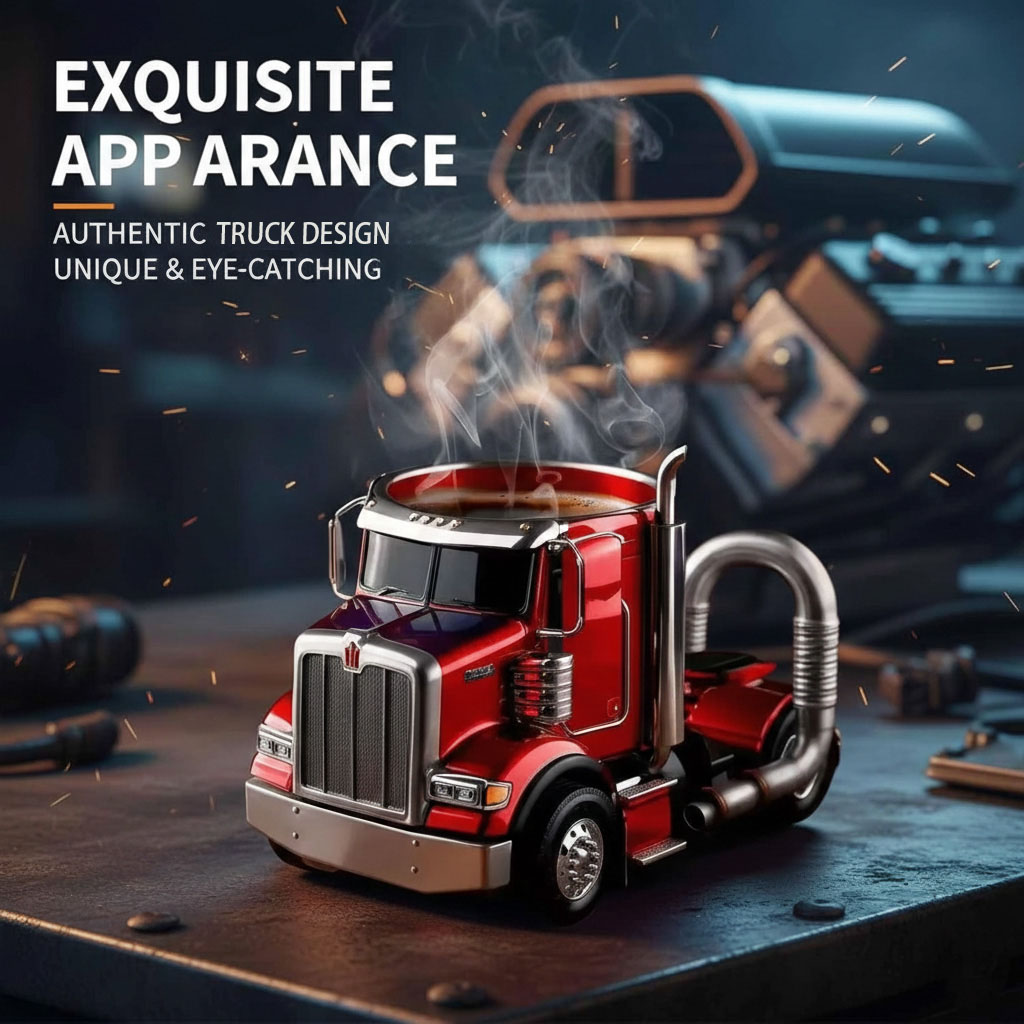 ⚡✨Ultimate Truck Mug | A Dream Gift for Truck & Motorcycle Lovers