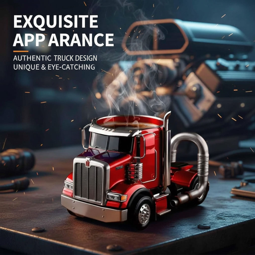 ⚡✨Ultimate Truck Mug | A Dream Gift for Truck & Motorcycle Lovers