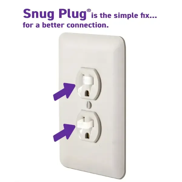 Snug Plug: The Instant Anti-Fall Loose Outlet Fix – Stop Charging Drops Forever