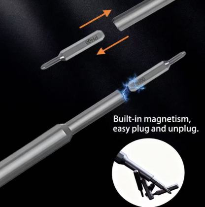 25 in 1 Magnetic Set, Precision Screwdriver Kit, Portable Screwdriver Set, Multifunctional Screwdriver for Phone, Computer, PS5, XboX, Phone Repair