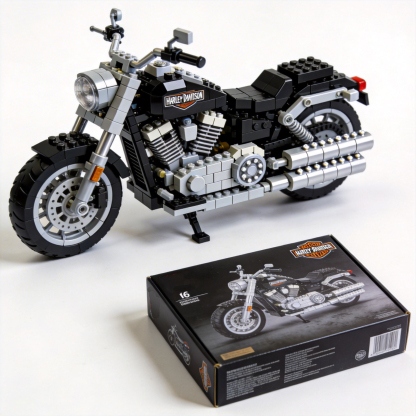 Harley-Davidson motorcycle building blocks