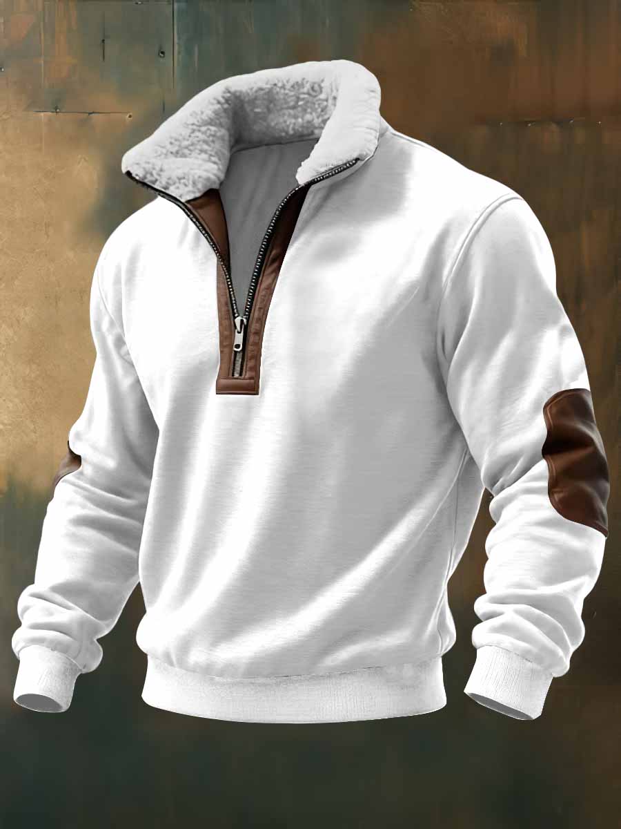 Men'S Fleece-Lined Sweatshirt