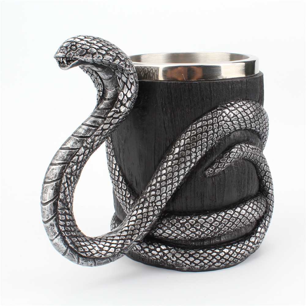 World Norse Coiled Serpent Mug