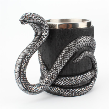 World Norse Coiled Serpent Mug
