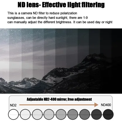 Polarized Round Sunglasses ND9 Adjustable Dimming Men Women Retro Punk Men's Fishing Eyeglasses Outdoor Shades UV400