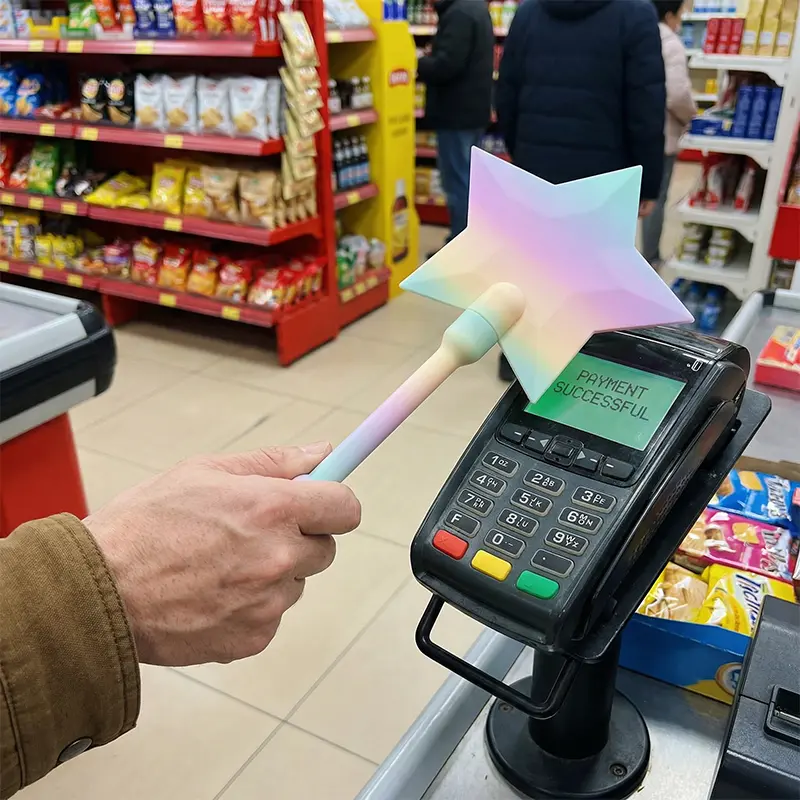 Magic Payment Wand - 3D Printed Star Shaped Wand