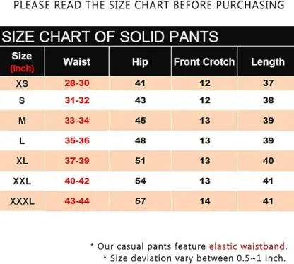 COOFANDY Men's Cotton Linen Pants Elastic Waist Lightweight Casual Pants Slim Fit Yoga Beach Pants with Pockets Menswear Trouser Daily