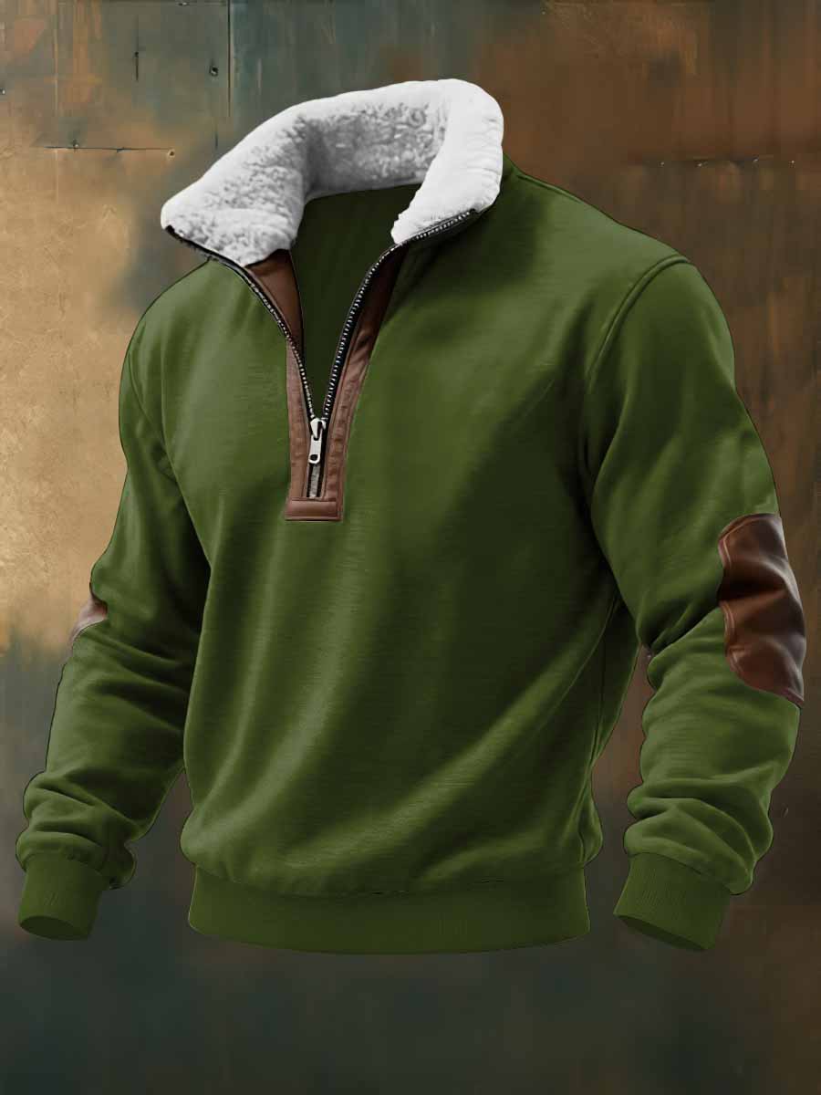 Men'S Fleece-Lined Sweatshirt
